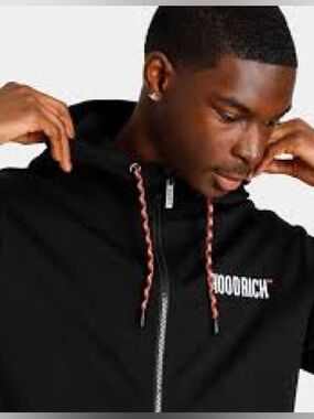 Hoodrich OG Limit Full Zip Hoodie / Black Size medium